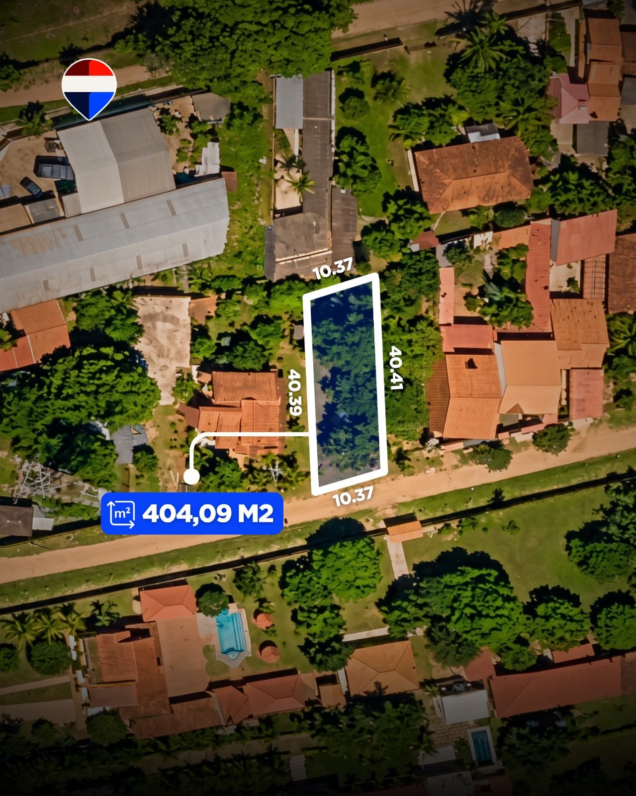 TERRENO EN VENTA KM 9 DOBLE VIA LA GUARDIA