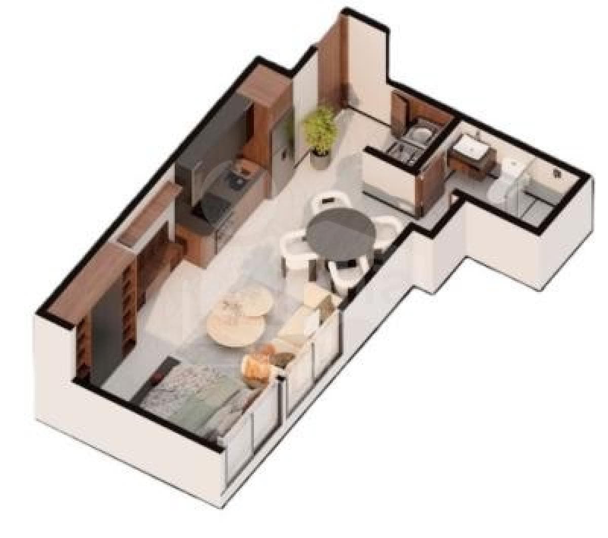 Foto de Monoambiente en Domus Black – Equipetrol