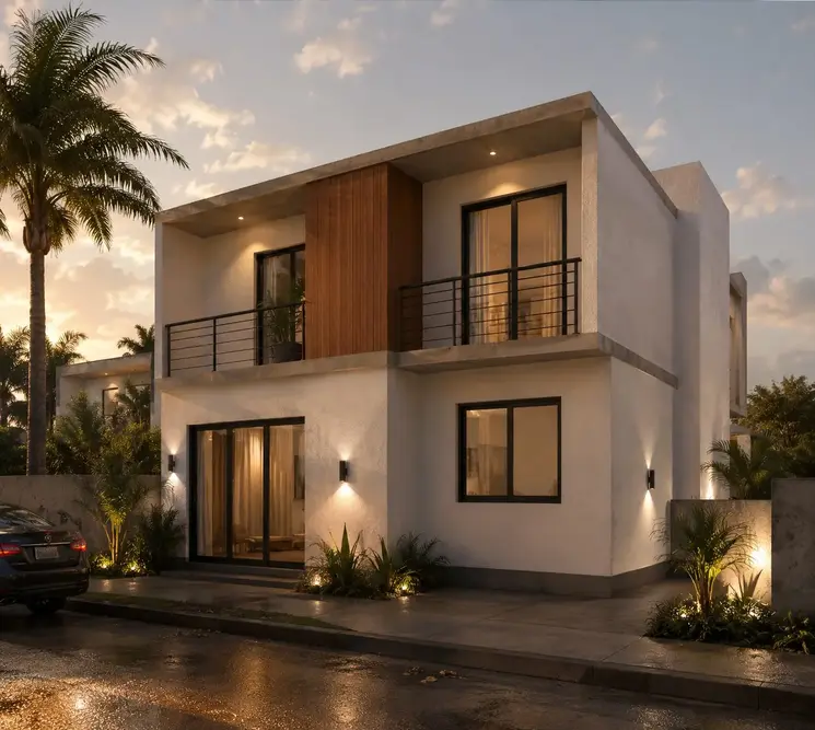Foto de Moderna Casa Minimalista en Preventa | 3 Dormitorios | Barrio Nuevo Amanecer – Morros Blancos