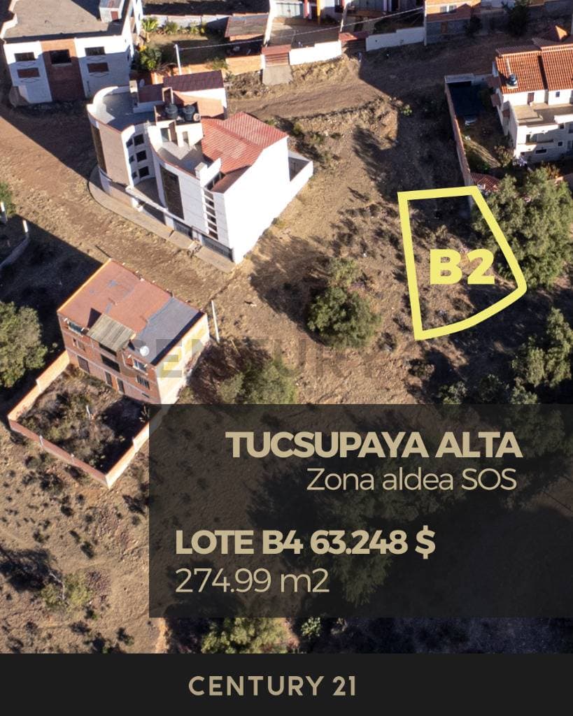 Foto de Lote B-2 en venta – Alto Tucsupaya, Zona Aldea Sos