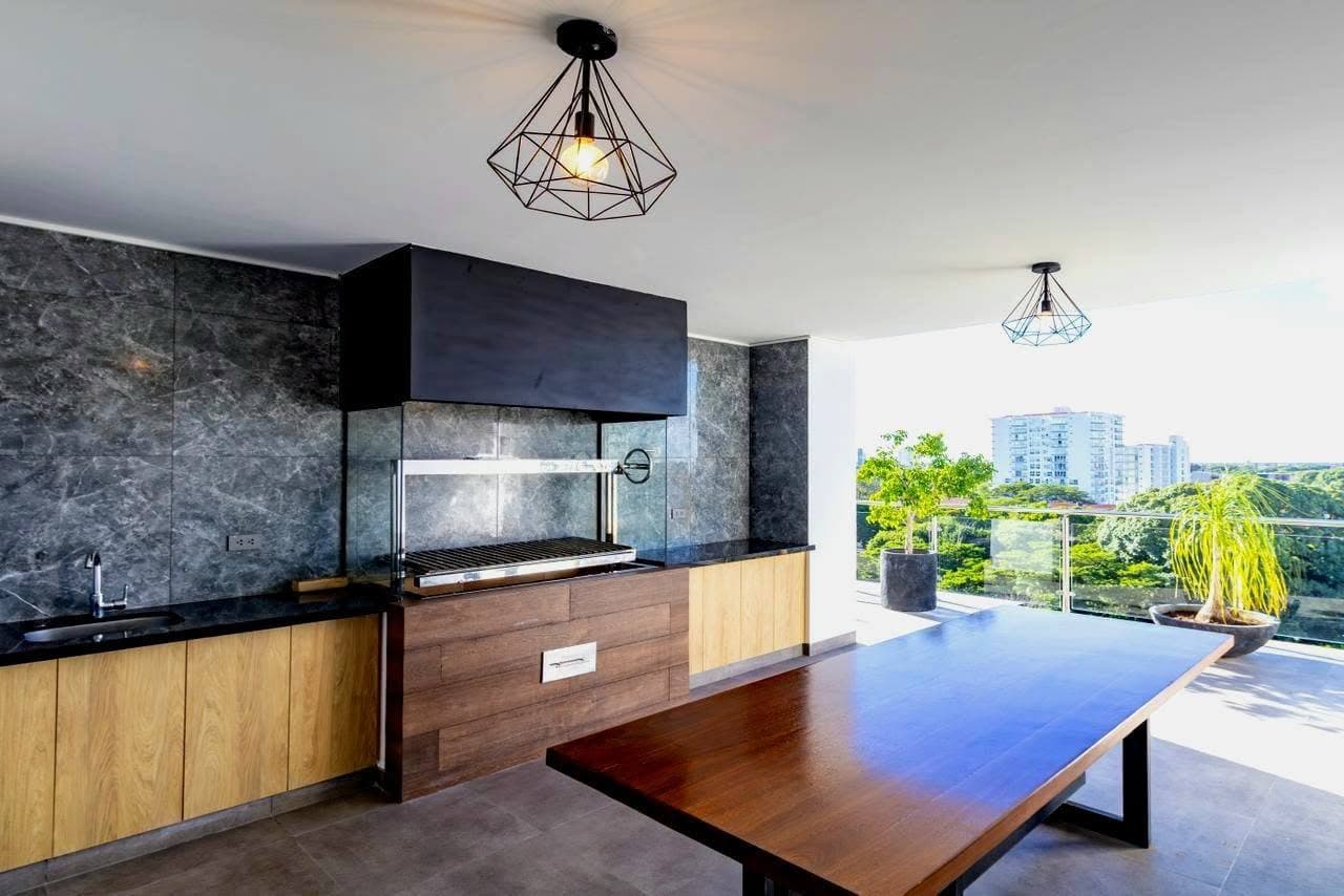 MODERNO DEPARTAMENTO DE 1 DORM Y DOS BAÑOS EN ALQUILER, AV BANZER ENTRE 2DO Y 3ER AN. IDEAL PARA EJECUTIVOS,ABOGADOS,UNIVERSITARIOS