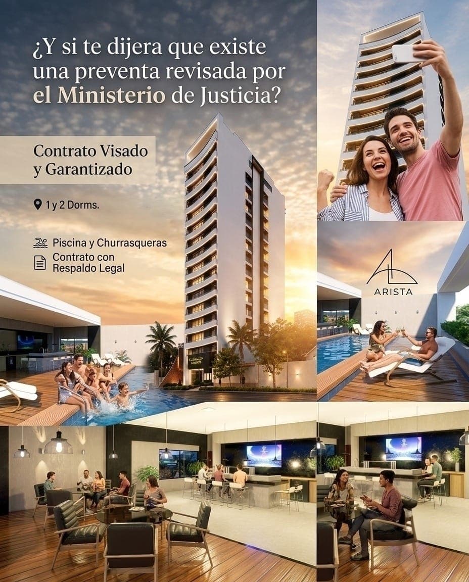 Torre Condominio Arista _ Dpto. de una Habitación tipo D