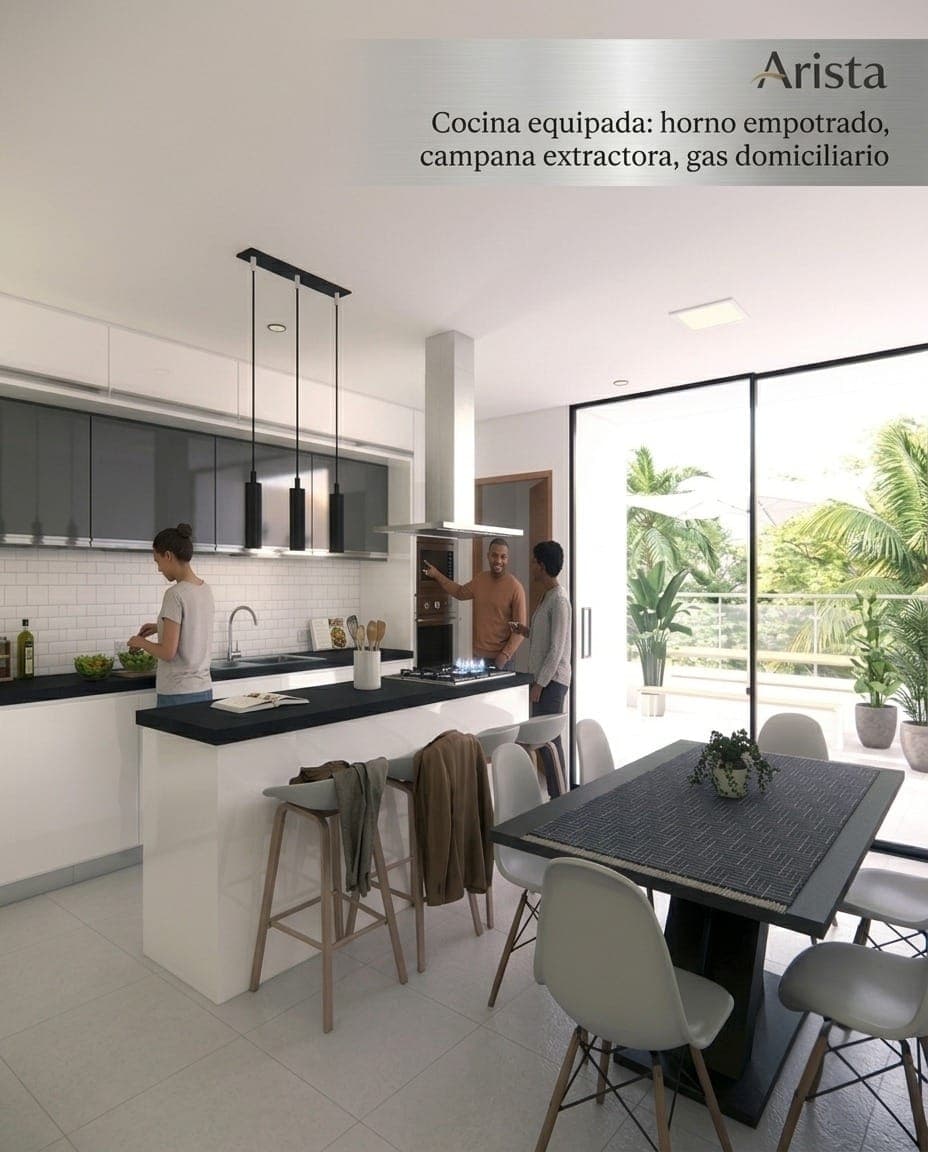 Torre Condominio Arista _ Dpto. de una Habitación tipo D