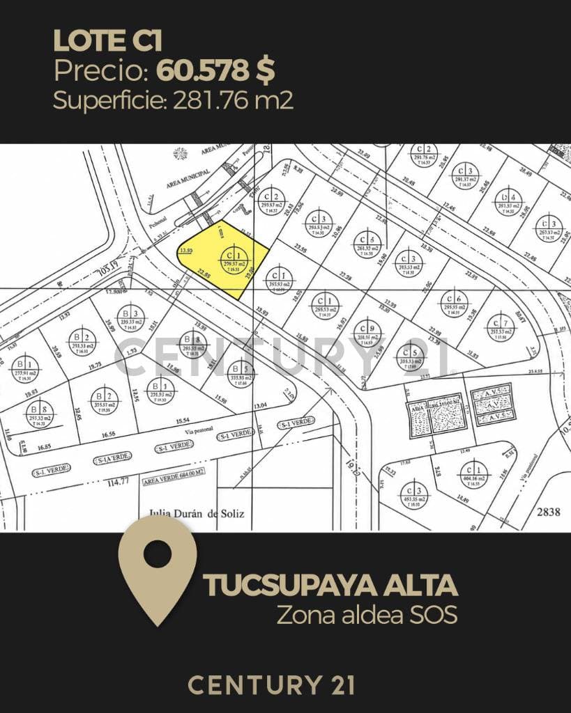 Foto de Lote C-1 en venta – Alto Tucsupaya, Zona Aldea Sos
