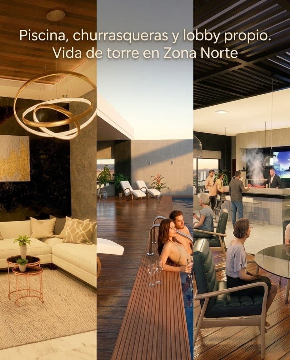 Torre Condominio Arista _ Dpto. de dos Habitaciones tipo C