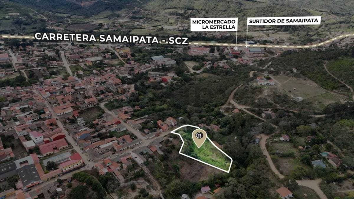 Foto de Terreno en venta | Samaipata – Casco Viejo